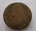 Louis XVI 2 stuks 1791 W bel metaal, Ophalen of Verzenden