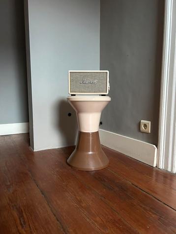 Retro FLAIR Diabolo kruk – bruin/beige – jaren ’70 design beschikbaar voor biedingen