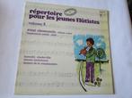 Répertoire pour les Jeunes Flutistes , volume 1 et 2,   2 LP, 12 pouces, Baroque, Utilisé, Autres types