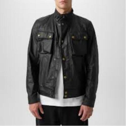Nieuwe Bomber Jacket . BELSTAFF  " RACEMASTER ", Kleding | Heren, Jassen | Zomer, Nieuw, Maat 52/54 (L), Zwart, Ophalen