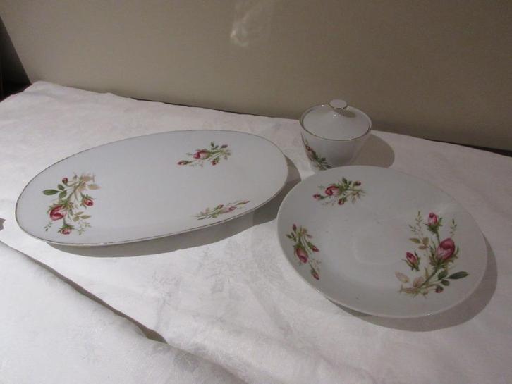 BAVARIA porselein deel servies rozen vintage met Tide, Antiek en Kunst, Antiek | Servies los, Ophalen