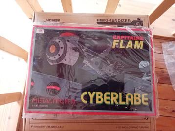Cyberlab Captain Flam Metaltech 11 op Bandai op Goldorak