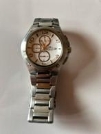 Lotus Herenhorloge, Handtassen en Accessoires, Horloges | Heren, Staal, Staal, Polshorloge, Zo goed als nieuw