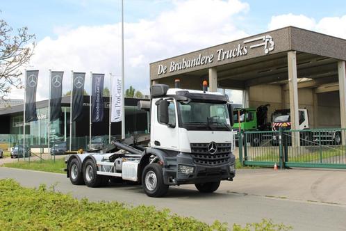 Mercedes 2642 6x4 Arocs - 2018 - slechts 147.700 km!! contai, Auto's, Vrachtwagens, Bedrijf, Te koop, Radio, Trekhaak, Mercedes-Benz