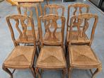 6 eiken stoelen, Huis en Inrichting, Stoelen, Ophalen