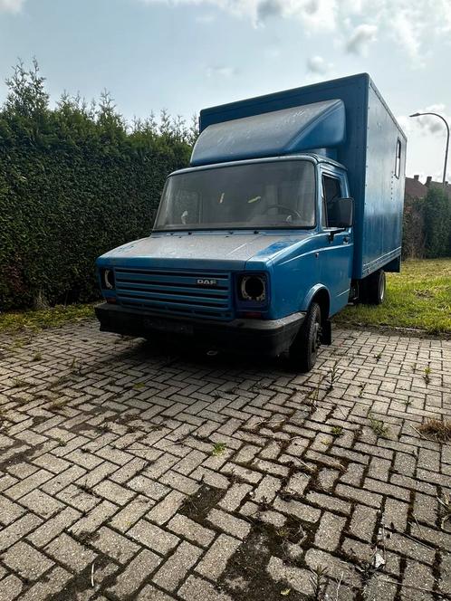 Daf 400 paardentrailer ( oldtimer ), Dieren en Toebehoren, Paarden en Pony's | Trailers en Aanhangwagens, Gebruikt, 2-paards trailer