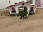 Schleich 42344 Horse Club Manege met ruiter en paarden, Ophalen