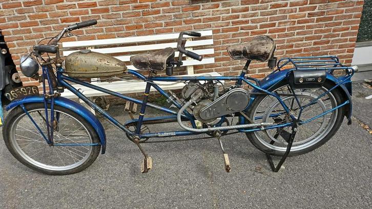 whizzer tandem, Motoren, Motoren | Oldtimers, Overig, 11 kW of minder, 1 cilinder, Ophalen
