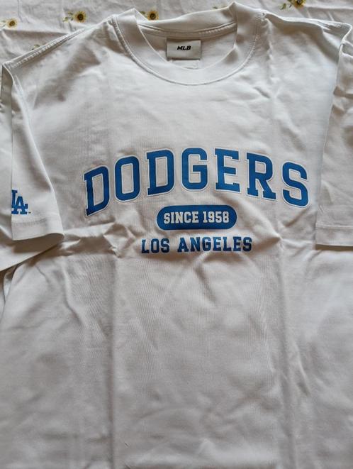 Wit/blauw T-shirt Baseball LA Dodgers, Kleding | Heren, Overige Herenkleding, Gedragen, Ophalen