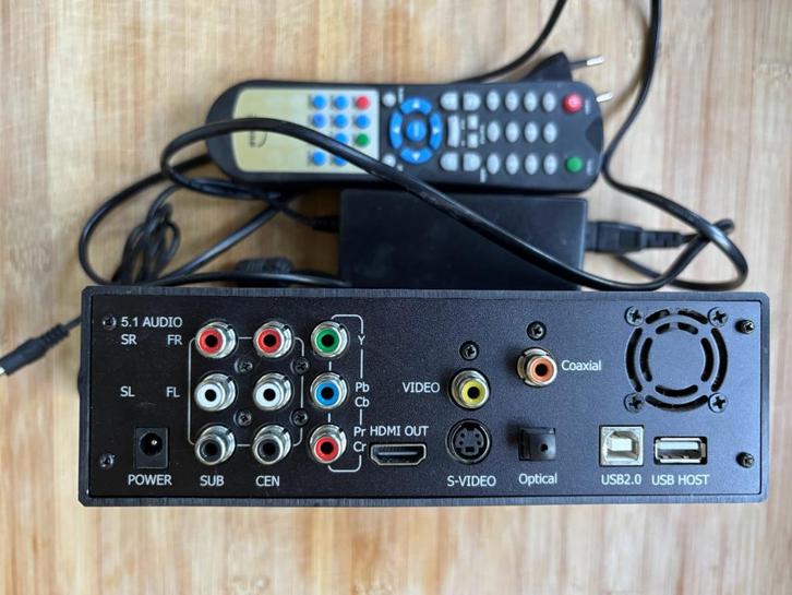 HDD audio/video mediaplayer, Audio, Tv en Foto, Mediaspelers, Zo goed als nieuw, Minder dan 500 GB, HDMI, USB 2.0, Optische audio