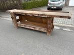 Mooie houten werkbank groot model !!, Doe-het-zelf en Bouw, Werkbanken, Ophalen, Gebruikt