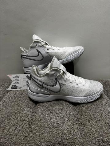 Nike zoom Lebron NXXT Gen triple white beschikbaar voor biedingen