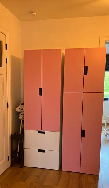 Kasten (2) kinderkamer Ikea roze beschikbaar voor biedingen