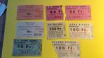 8 oude ticket Patro Eisden Maasmechelen, Verzenden