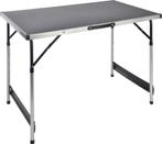 2X Height adjustable aluminium camping table, 100 x 60 cm, a, Huis en Inrichting, Tafels | Salontafels, Ophalen, 50 tot 100 cm