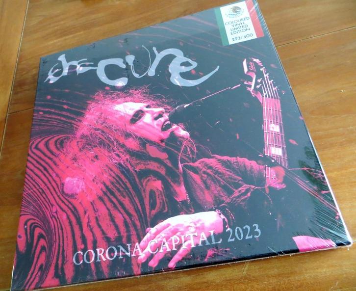 The Cure Corona Capital 2023 Live in Mexico, 3 x Lp Colour, Cd's en Dvd's, Vinyl | Rock, Nieuw in verpakking, Alternative, 12 inch