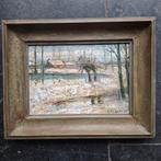 Paysage d'hiver de Leopold Lecomte, Envoi