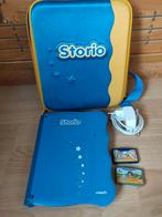 Vtech storio + draagzak, oplader en 2 games, Ophalen of Verzenden, Zo goed als nieuw