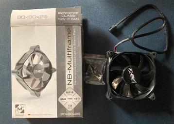 Ultra silent fan 80x80x25 nieuw beschikbaar voor biedingen