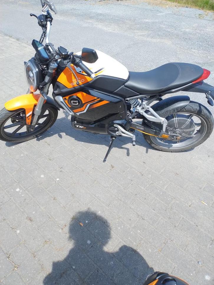 Super Soco TSX 2022 – Elektrische motor – 33.957 km, Fietsen en Brommers, Brommeronderdelen | Scooters, Gebruikt, Ophalen