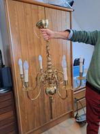 Koperen luster., Antiek en Kunst, Ophalen