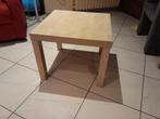 Table Ikea Lack 55x55 cm ht 45 cm bon état, Gebruikt