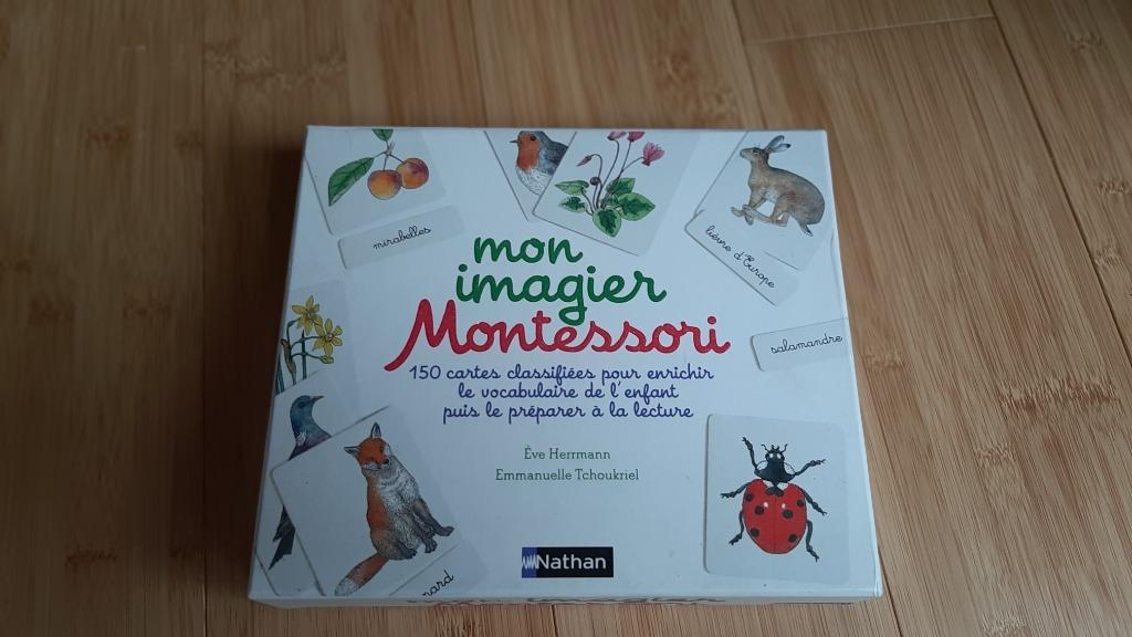 Mon imagier Montessori - 150 cartes classifiées pour enrichir le  vocabulaire de l'enfant puis le préparer