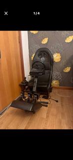 Stoel, stuurwiel en schakelaar voor PS, Games en Spelcomputers, Ophalen, Zo goed als nieuw