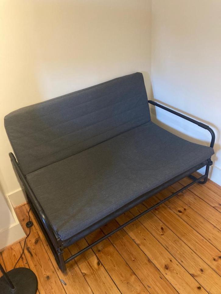 Hammarn Ikea slaapbank, Huis en Inrichting, Zetels | Zetels, Zo goed als nieuw, Rechte bank, Tweepersoons, Minder dan 150 cm, 75 tot 100 cm