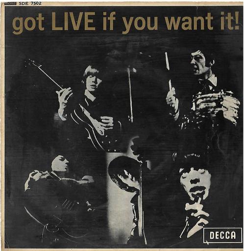 Rolling Stones EP "Got Live if You Want It" [BELGIE], Cd's en Dvd's, Vinyl Singles, Gebruikt, EP, Rock en Metal, 7 inch, Verzenden