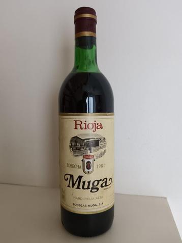 Verzamelaarswijn 1981 Rioja Muga beschikbaar voor biedingen