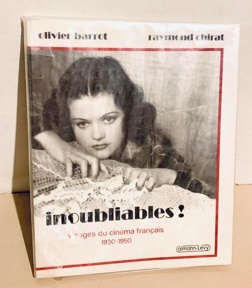 Inoubliables! Visages du cinéma français 1930-1950., Livres, Cinéma, Tv & Médias, Comme neuf, Cinéma ou Adaptation TV
