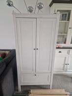 Witte kleerkast 2 deurs, Huis en Inrichting, Ophalen of Verzenden, Zo goed als nieuw
