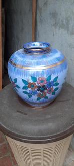 vase à motif floral, Maison & Meubles, Accessoires pour la Maison | Vases, Comme neuf, Bleu, Enlèvement, Poterie ou Porcelaine