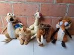 Knuffels pluche Ice Age (complete set), Kinderen en Baby's, Verzenden, Zo goed als nieuw, Overige typen