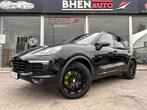 Porsche Cayenne S E-Hybrid 3.0i V6/CUIR BRUN/CAMERA/NAVI/AIR, Auto's, Porsche, Automaat, Cayenne, Gebruikt, Zwart