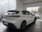 Peugeot 308 1.5BlueHdi 130Ch 14041€HT CARPLAY GAR 12M, Stof, Gebruikt, Zwart, Wit