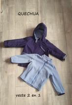 3 ans - manteau/ veste d'hiver avec gilet détachable sport, Enfants & Bébés, Quechua, Enlèvement ou Envoi, Comme neuf, Fille