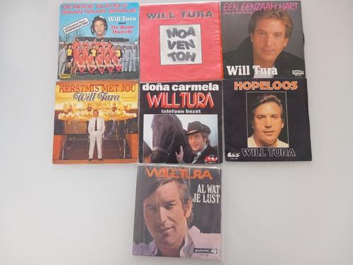 7" single Will Tura Levenslied Smartlap Ballad Pop Soft Rock, Cd's en Dvd's, Vinyl Singles, Single, Nederlandstalig, 7 inch, Ophalen of Verzenden