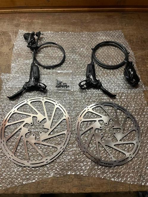 Sram Code RS remmen + schijven en alle toebehoren, Fietsen en Brommers, Fietsonderdelen, Zo goed als nieuw, Ophalen of Verzenden