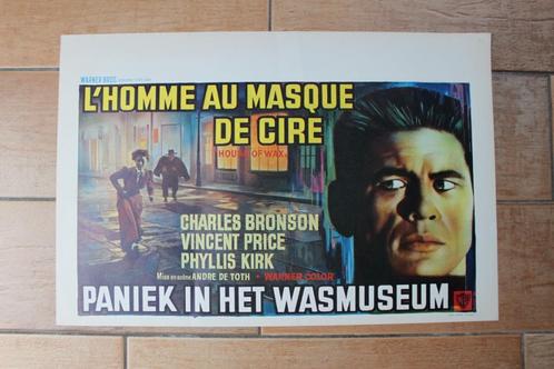 filmaffiche House Of Wax Vincent Price filmposter, Verzamelen, Posters, Zo goed als nieuw, Film en Tv, A1 t/m A3, Rechthoekig Liggend