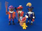 Playmobil 5040 - 3 zwarte Pieten - COMPLEET!, Diversen, Sinterklaas, Verzenden