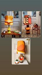 Vintage tafellamp in keramiek, Comme neuf, Enlèvement ou Envoi