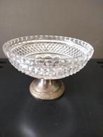 Kristal snoepschaal, fruitschaal - 16 cm, Antiek en Kunst, Ophalen of Verzenden