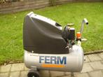 FERM-compressor 230V, Doe-het-zelf en Bouw, Compressors, Ophalen, Gebruikt, 6 tot 10 bar, Minder dan 200 liter/min