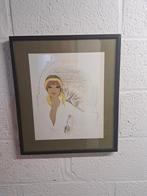 Kader  met Tara-print jaren 80/ Stapco USA Aspell  Vintage, Antiek en Kunst, Ophalen of Verzenden