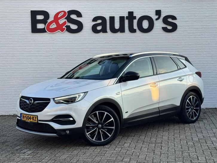 Opel Grandland X 1.6 Turbo Hybrid4 Ultimate AWD Climate Crui, Autos, Opel, Entreprise, Grandland X, 4x4, ABS, Phares directionnels
