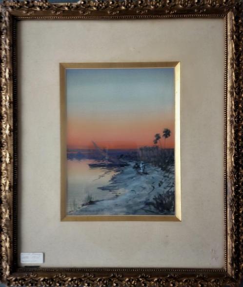 MANAGOT VINCENT (1880 - 1936), Antiek en Kunst, Kunst | Schilderijen | Klassiek, Ophalen of Verzenden