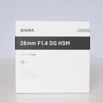 Sigma 28mm F/1.4 DG HSM ART Canon beschikbaar voor biedingen
