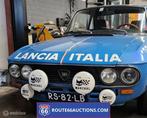 Lancia fulvia 1300 Rally Coupe 1975 | Route 66 Auctions, Auto's, Lederen bekleding, Blauw, Leder, Bedrijf